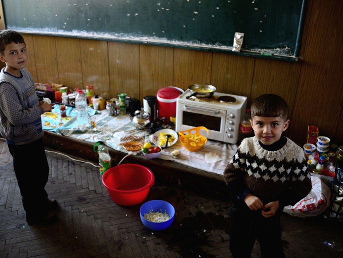 ‪‬ الأطفال يشكلون نسبة كبيرة من اللاجئين السوريينفي بلغاريا(الأوروبية)