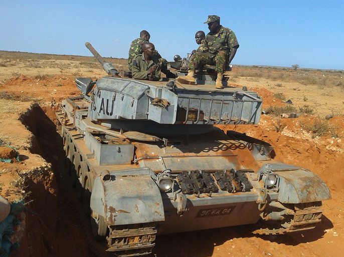 قوات أميسوم في حالة الدفاع عن مواقعها، والحكومة الصومالية
