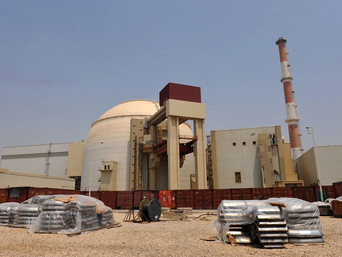 ‪مفاعل بوشهر من صنع روسي‬ (غيتي)