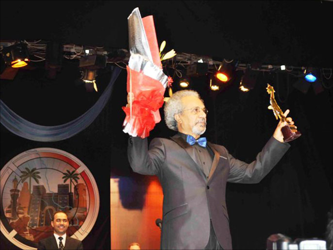 العراقي عزيز خيون حصل على جائزة أفضل ممثل(الجزيرة)