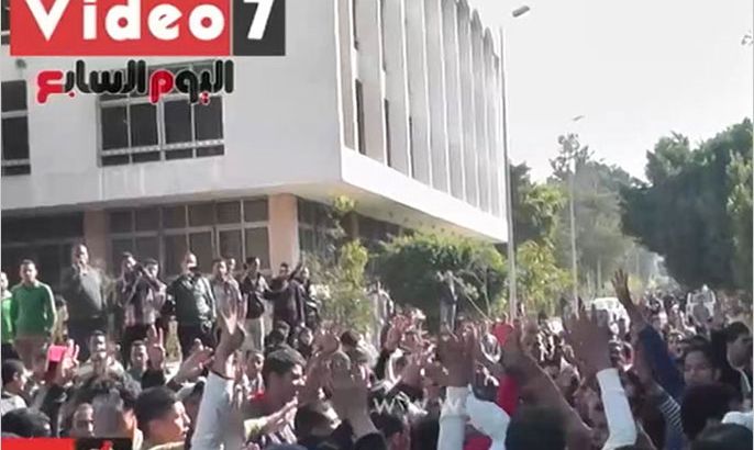 تواصل المظاهرات الطلابية في مصر