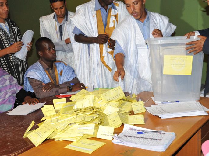 عمليات الفرز بانتخابات موريتانيا