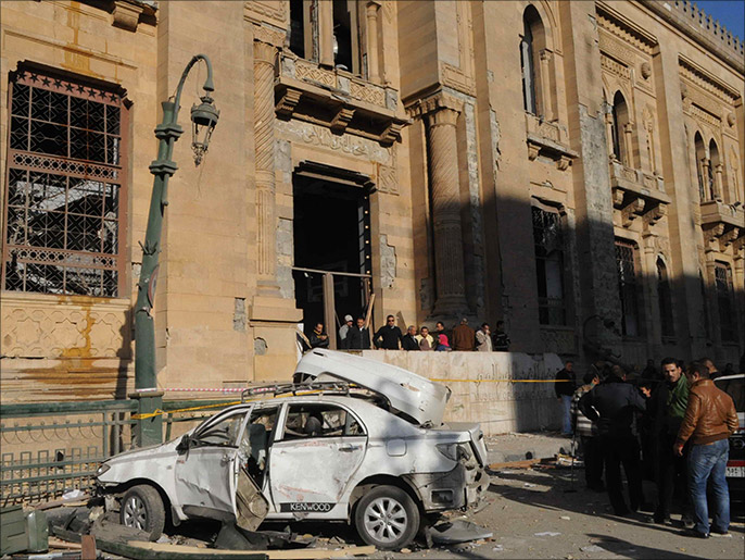 متحف الفن الإسلامي بالقاهرة تضررجراء تفجير مطلع العام الجاري (الفرنسية)