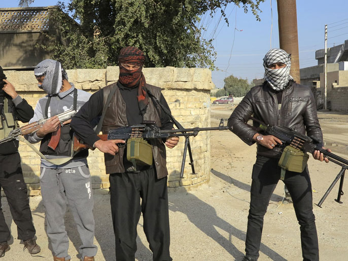 مقاتلو الأنبار يؤكدون عدم وجود القاعدة وأن المقاتلين من أبناء المحافظة(رويترز)
