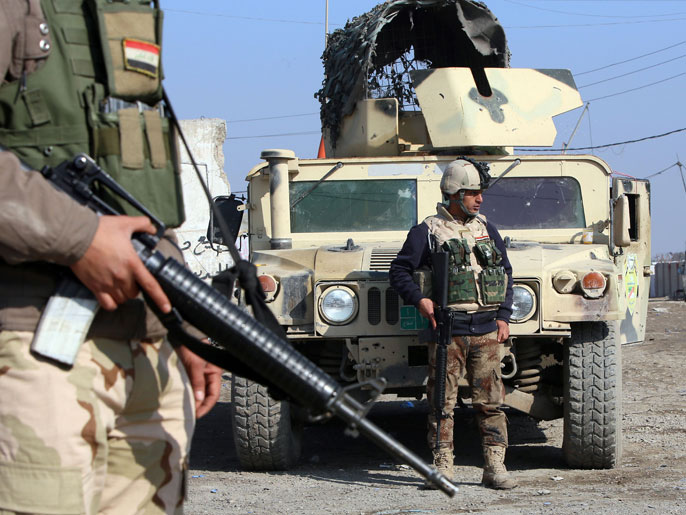قوات الأمن العراقي تخوض معارك واسعة مع تنظيم الدولة الإسلامية (الفرنسية-أرشيف)