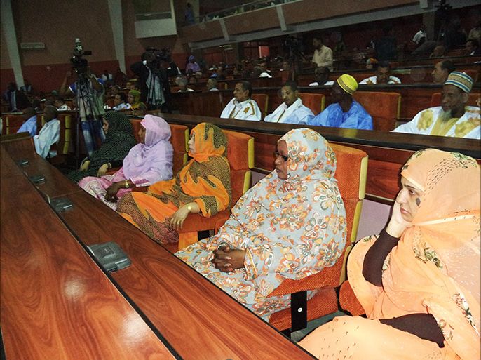 المرأة حاضرة في البرلمان الموريتاني الجديد