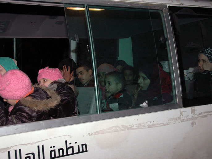 اليونيسيف: تم إجلاء 500 طفل من أصل ألف طفل ضمن المحاصرين بحمص (الفرنسية)
