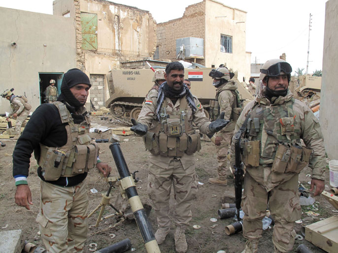 القوات العراقية قالت إنها استولتعلى أحياء في الرمادي (الفرنسية)