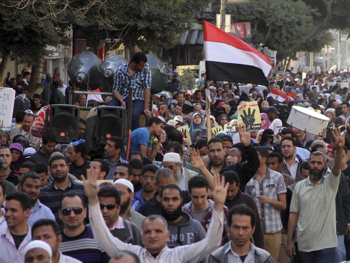 مظاهرات أمس ضد الانقلاب خلفت مقتل خمسة أشخاص بينهم صحفية(رويترز)