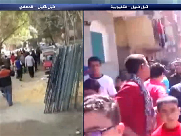 مظاهرات رافضة للانقلاب بعدة محافظات سبقت صلاة الجمعة (الجزيرة)