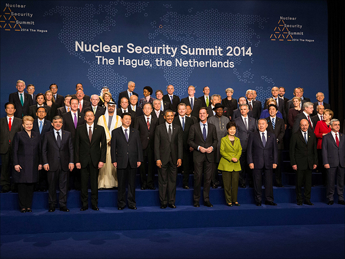 القادة المشاركون في قمة الأمن النووي في لاهاي بهولندا (الجزيرة)