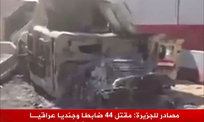 مقتل 44 ضابط وجندي عراقي في اشتباكات مع مسلحين غرب بغداد