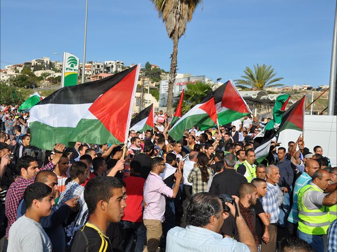 مظاهرة لفلسطينيي 48 تندد بجرائم عصابات "تدفيع الثمن" واقتحامات الاحتلال للأقصى