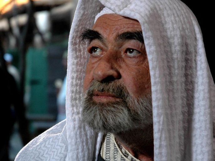 An undated photograph made available on 12 April 2014 shows prominent Syrian actor, Abdurrahman Al-Rashi, performing in one of TV series in Damascus, Syria. According to media reports, Al-Rashi passed away on 12 April 2014 at the age of 83 at Hisham Sinan Hospital in Damascus due to respiratory complications.
