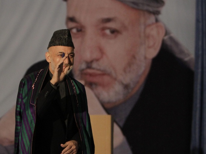 كرزاي يعد العملية الانتخابية نجاحا للديمقراطية بأفغانستان (الأوروبية)