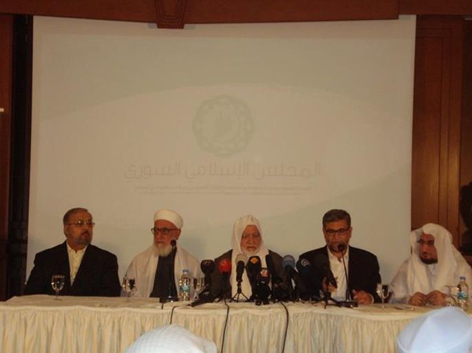 تأسيس المجلس الاسلامي السوري في اسطنبول