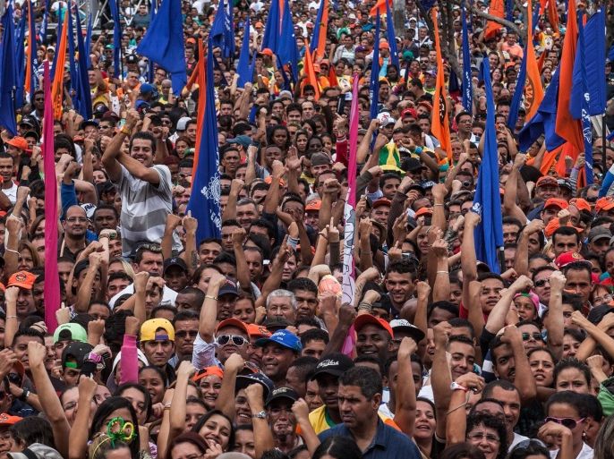 SAO PAULO, BRAZIL - MAY 1: Union members celebrate May Day at ''Campo de Marte'' on May 1, 2014 in Sao Paulo, Brazil. Labor Day celebrations were attended by politicians and concerts of famous musicians.