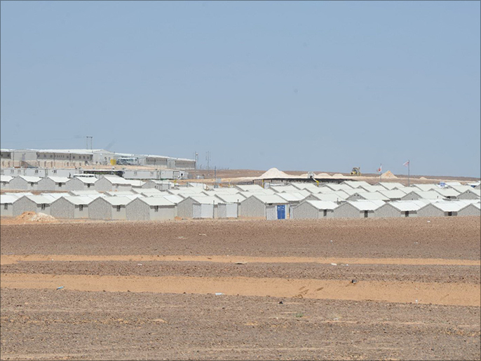 الأردن افتتح ثاني مخيم للاجئين السوريين في الأزرق قبل أسبوعين (الجزيرة نت)