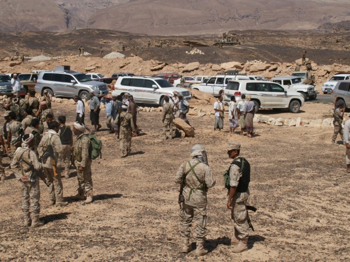 الجيش اليمني أكد أنه استولى على عدد من معاقل القاعدة بأبين وشبوة (غيتي/الفرنسية)