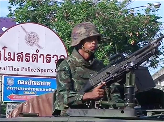 الجيش يعلن الأحكام العرفية بتايلند
