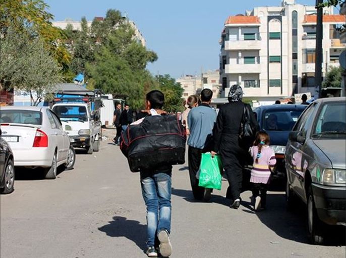 حي الوعر أكبر ملجئ للنازحين في حمص