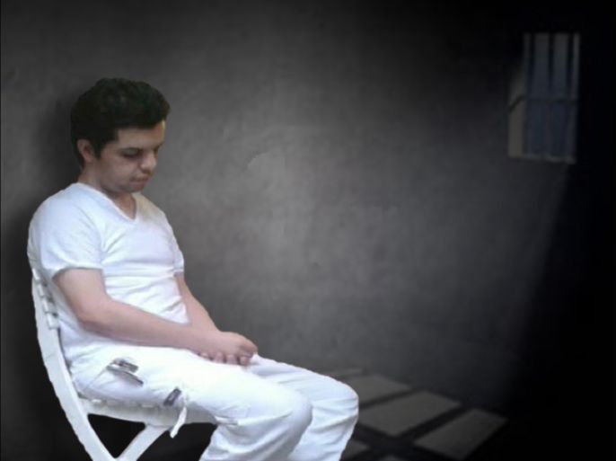 مراسل الجزيرة عبد الله الشامي يظهر لأول مرة منذ اعتقاله في مصر قبل تسعة أشهر متعبا وقـد فقـد ثلـث وزنـه