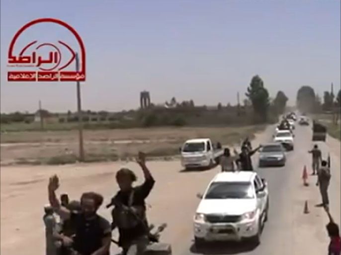 اشتباكات بمدينة البوكمال على الحدود السورية العراقية