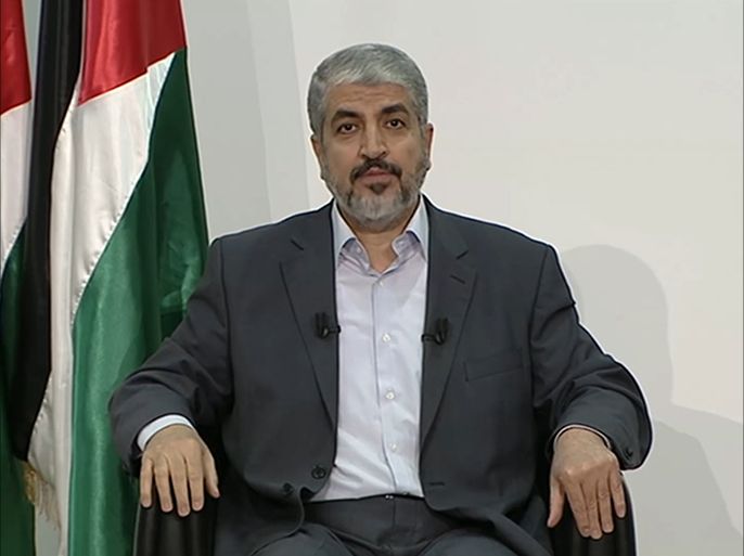 خالد مشعل : رئيس المكتب السياسي لحركة حماس