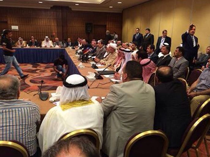 مؤتمر عمان التمهيدي للقوى الاسلامية والوطنية في المحافظات الثائرة