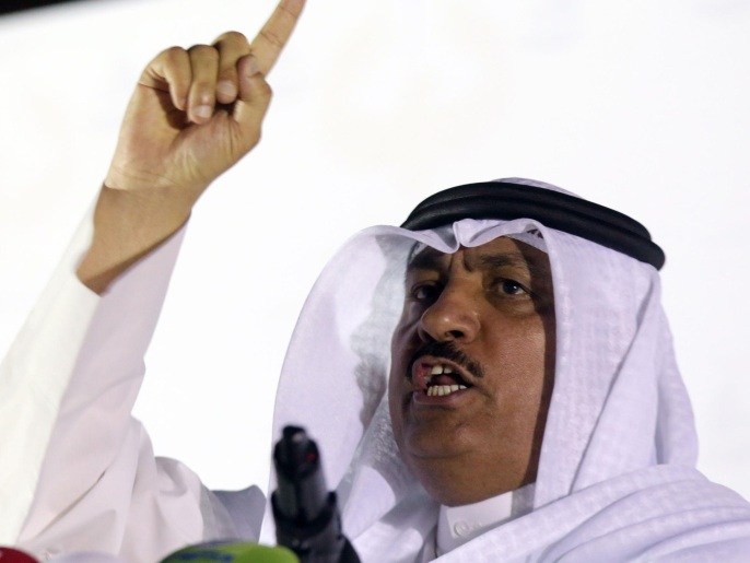 البراك في خطابه بساحة الإرادة انتقد القضاء الكويتي (غيتي/الفرنسية-أرشيف)