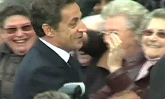 احتجاز الرئيس الفرنسي السابق ساركوزي