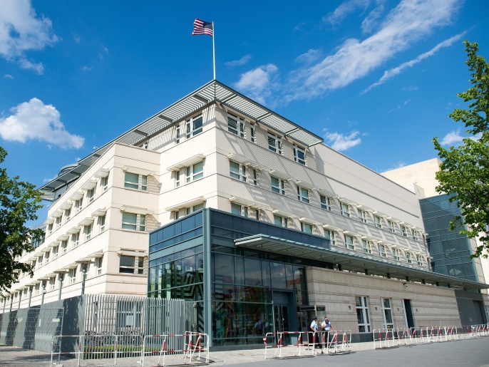 ألمانيا طردت الخميس ممثل وكالة الاستخبارات الأميركية في سفارة بلاده ببرلين(الأوروبية)