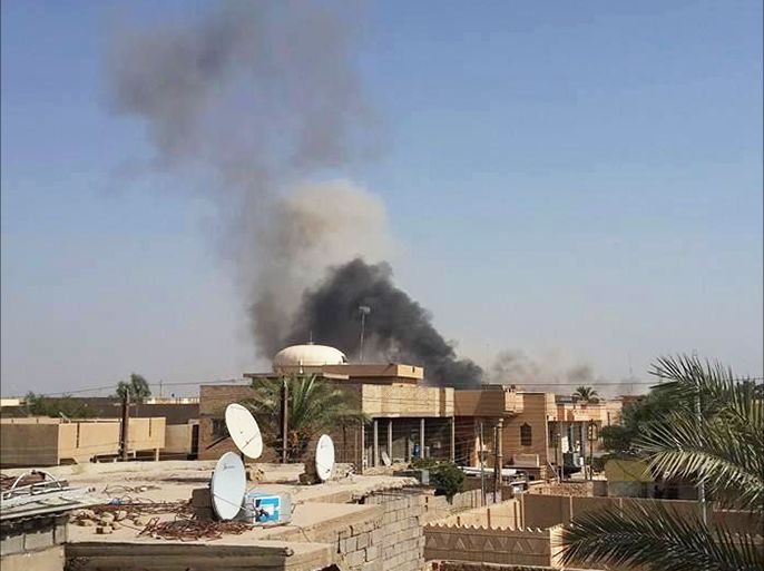 10 قتلى جراء إلقاء الطيران المروحي العراقي براميل متفجرة على الفلوجة (ناشطون).