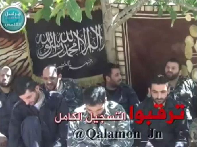 جنود لبنانيون ينتمون للطائفة الشيعية محتجزون لدى جبهة النصرة