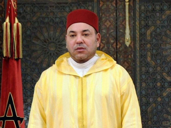 A handout image provided by the Moroccan Press Agency (MAP) on 30 July 2013 shows King Mohammed VI of Morocco delivering a speech marking his 14 years on the throne, in Casablanca, Morocco. King Mohammed VI of Morocco succeeded the throne from his father King Hassan II on 23 July 1999. EPA/MOROCCAN PRESS AGENCY (MAP) HO