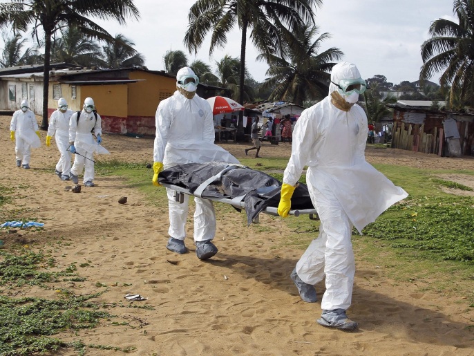 ‪إصابات إيبولا تجاوزت 8900‬ (الأوروبية)