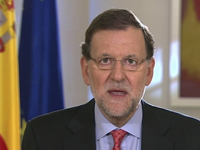 رئيس وزراء إسبانيا ماريانو راخوي اعتبر نتيجة الاستفتاء الأفضل لأوروبا (رويترز)