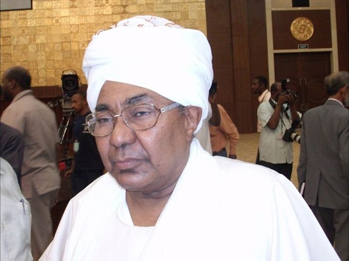 رئيس المفوضية العامة للانتخابات في السودان مختار الأصم 23/09/2014