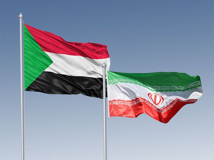 علم السودان ةإيران