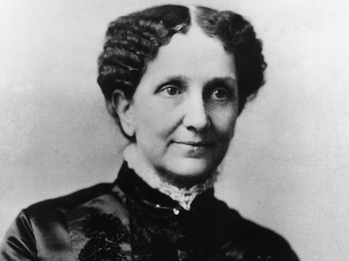 circa 1875: Mary Baker Eddy (1821 - 1910), the founder of the Christian Scientist Church. (Photo by Hulton Archive/Getty Images) الموسوعة