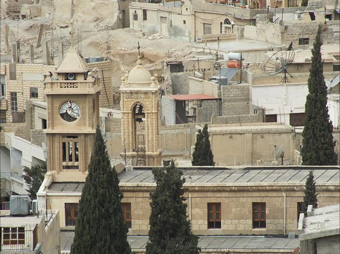 كنيسة قسطنطين إحدى أبرز معالم مدينة يبرود