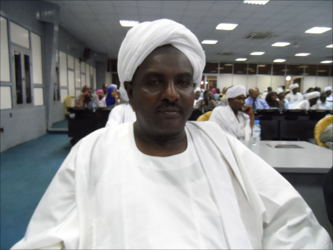 ‪إبراهيم آدم يدعو لانطلاق من الإرادة السودانية‬ (الجزيرة)