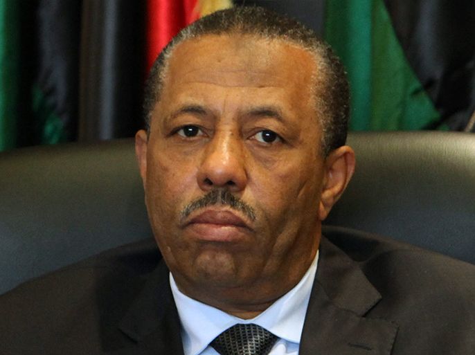 Libyan Minister of Defence Abdullah al-Thani - عبدالله الثني - الموسوعة