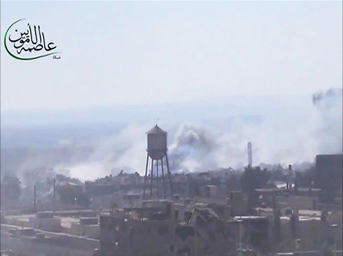 النظام السوري يواصل قصف حي جوبر بدمشق