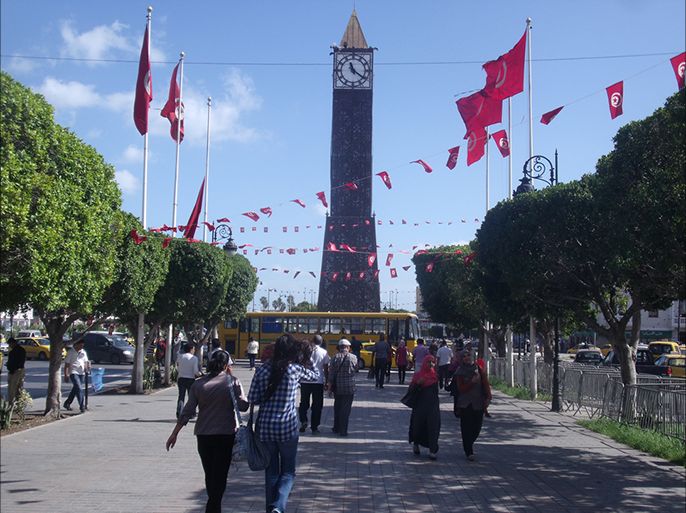 شبح المال السياسي يحوم حول الانتخابات البرلمانية في تونس (أكتوبر/تشرين الاول 2014 لعاصمة تونس)