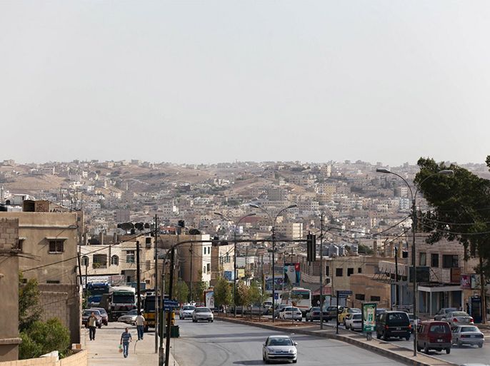 مدينة الزرقاء / الأردن - الموسوعة - المصدر :google maps