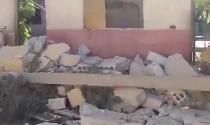 قصف جوي لبلدة بالا بالغوطة الشرقية بريف دمشق