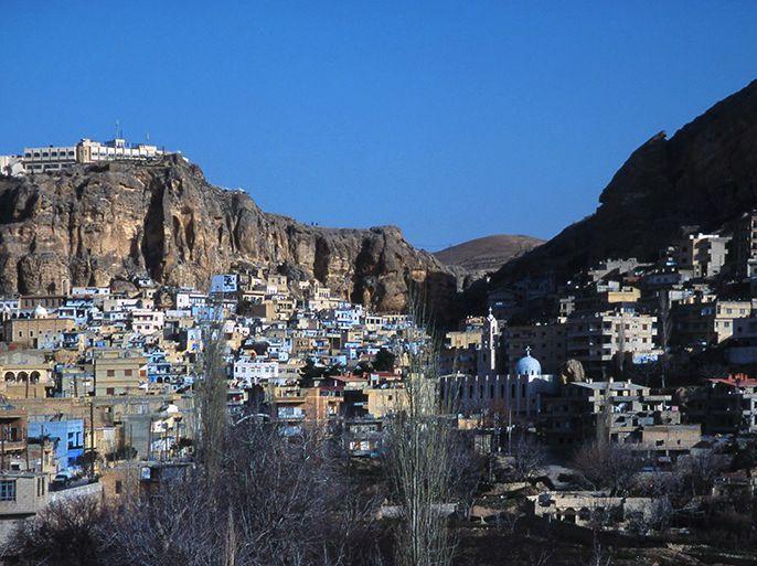 Maaloula is a village in the Rif Dimashq ريف دمشق - الموسوعة
