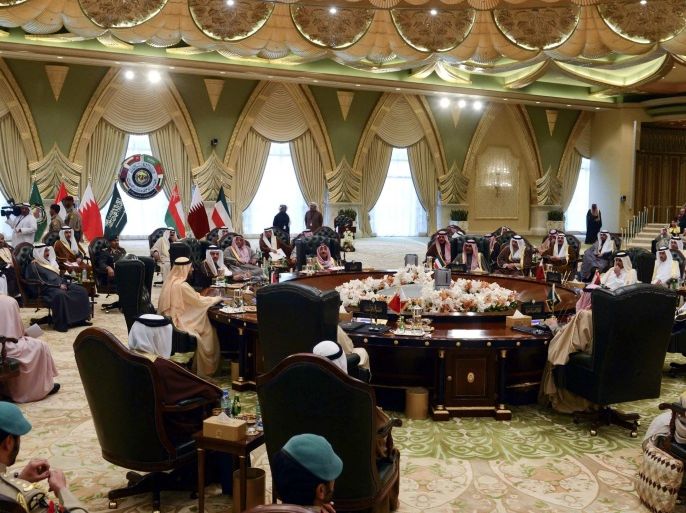 KOWAIT - DECEMBER 11: Gulf leaders meeting for the 34th Gulf Cooperation Council (GCC) Summit in Kuwait on Wednesday agreed to take military cooperation one step further by establishing a unified military command, while also welcoming last month's Iran-West nuclear deal, December 11, 2013