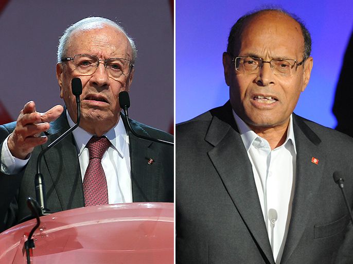 Moncef Marzouki - Beji Caid Essebsi